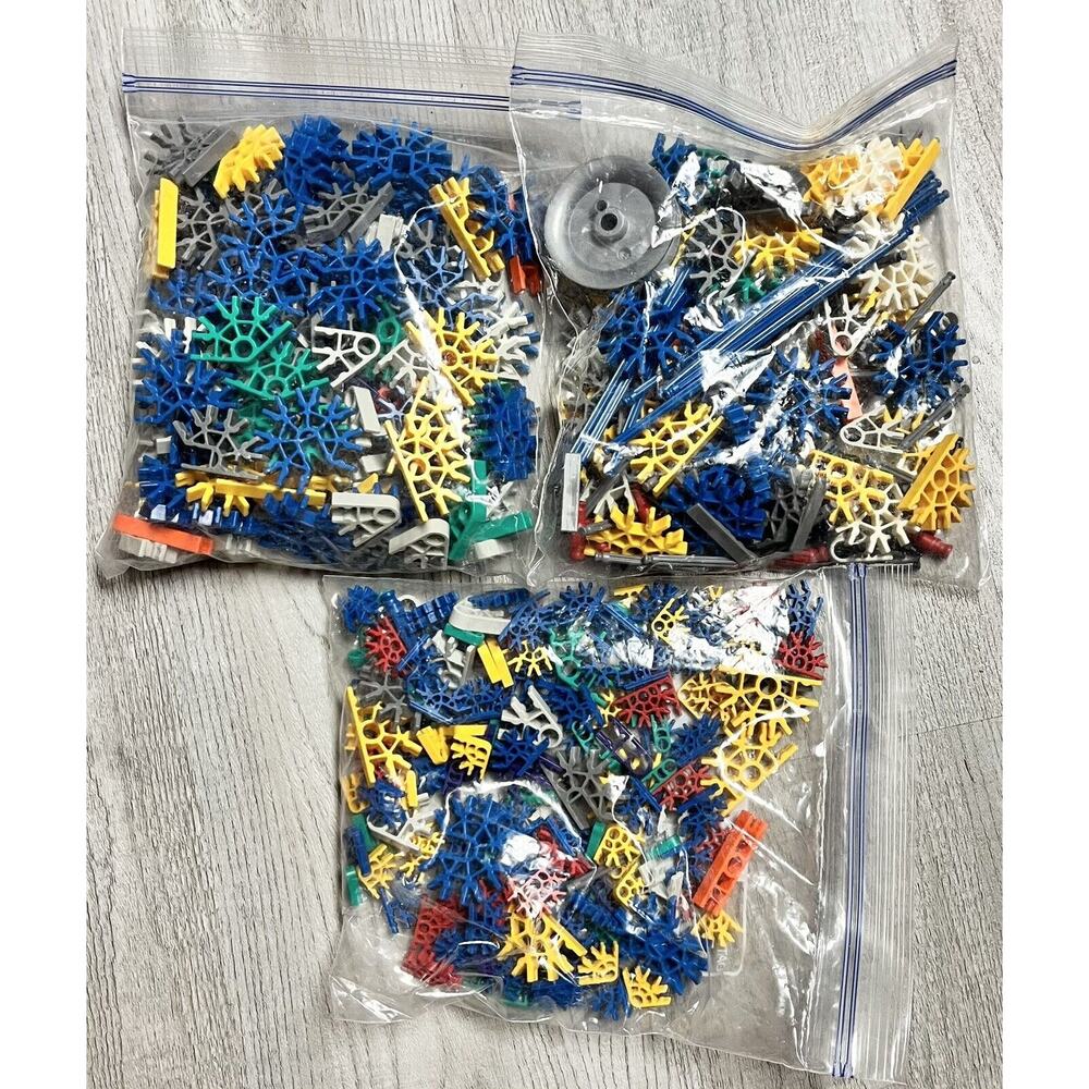K’NEX Speed Demon Coaster Micro Set Opened Bag Building Blocks Construction Toys